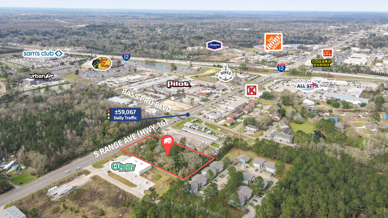 2734 S Range Ave, Denham Springs, LA 70726 Land for Sale 2734 S