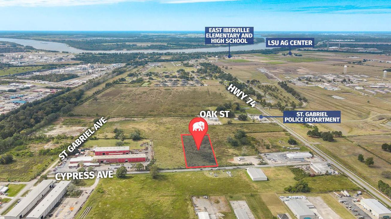 Hwy 74, Saint Gabriel, LA 70776 Land for Sale ±4.05 Acres in