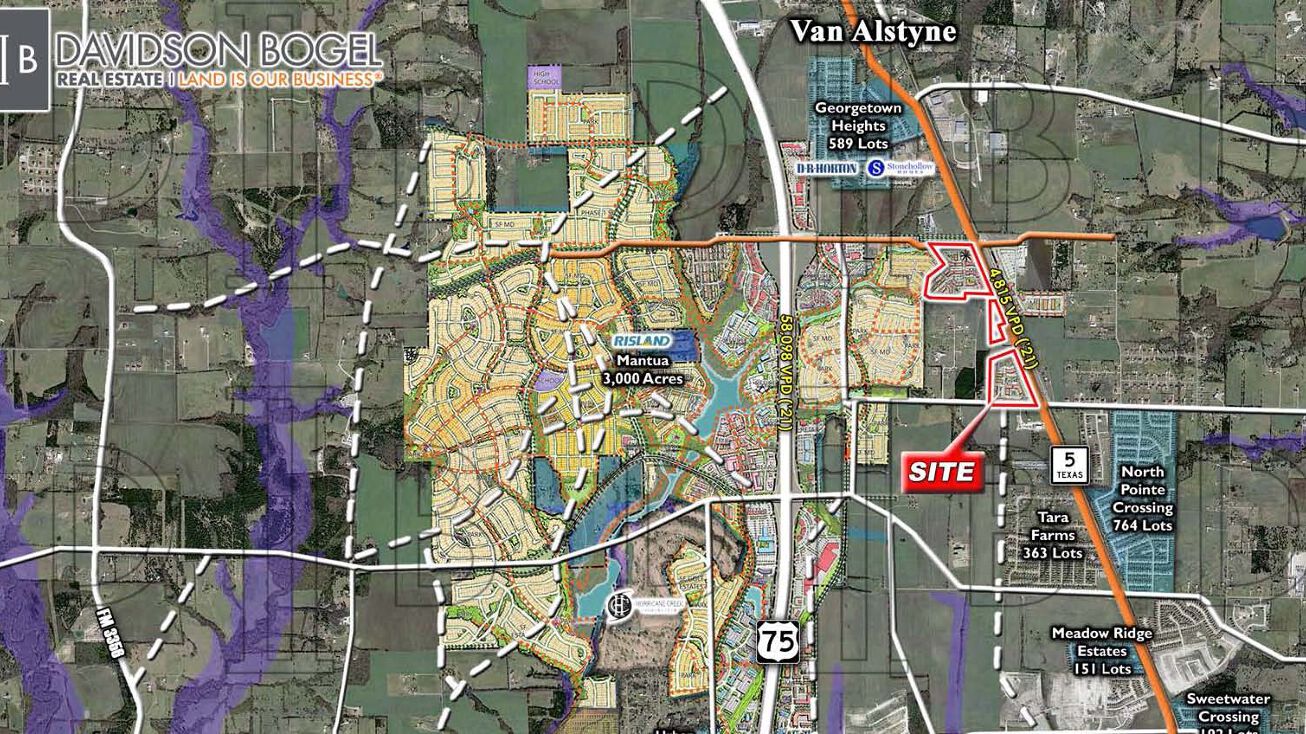 Swq Hwy. 5 & F.m. 375, Van Alstyne, TX 75495 Land for Sale Swq