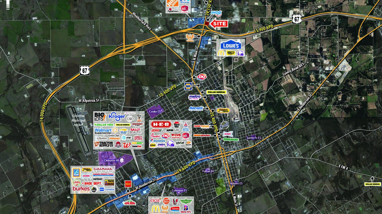 2230 N Main St, Cleburne, TX 76033