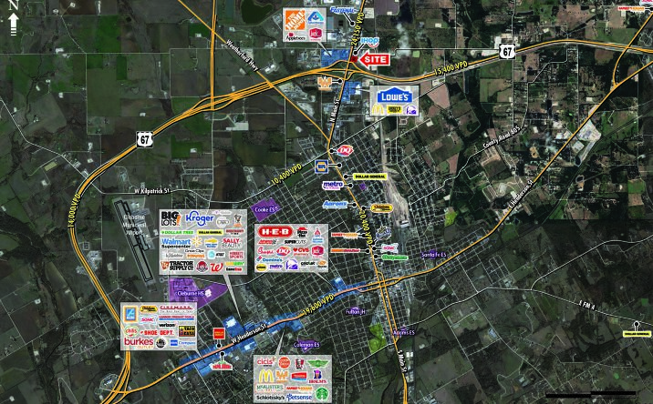 Pictures of Land property located at 2230 N Main St, Cleburne, TX 76033 for sales - image #1