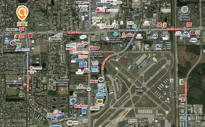 Pictures of Land property located at Sommerset Dr, Fort Myers, FL 33901 for comps - image #1