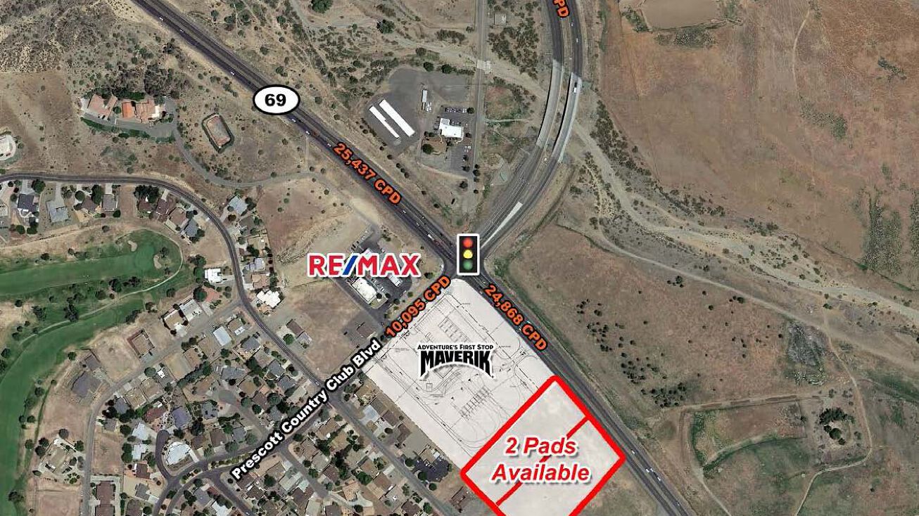 Southwest Corner of US 69 and Prescott Country Club Blvd, Prescott