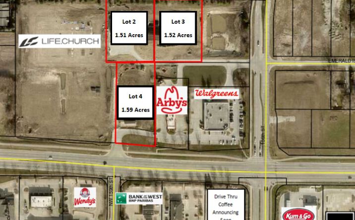 Pictures of Land property located at 15801 Hickman Rd, Clive, IA 50325 for sales - image #1