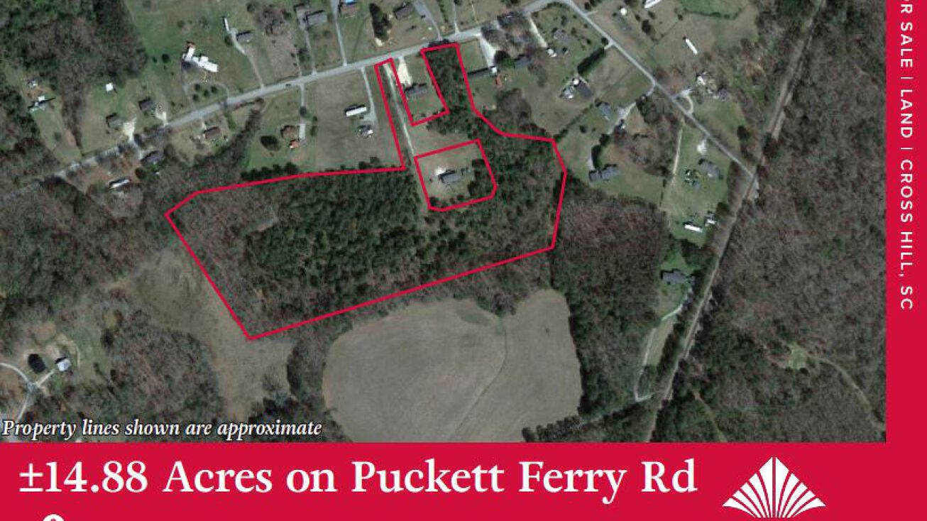 Puckett Ferry Rd, Cross Hill, SC 29332 Land for Sale ±14.88 Acres
