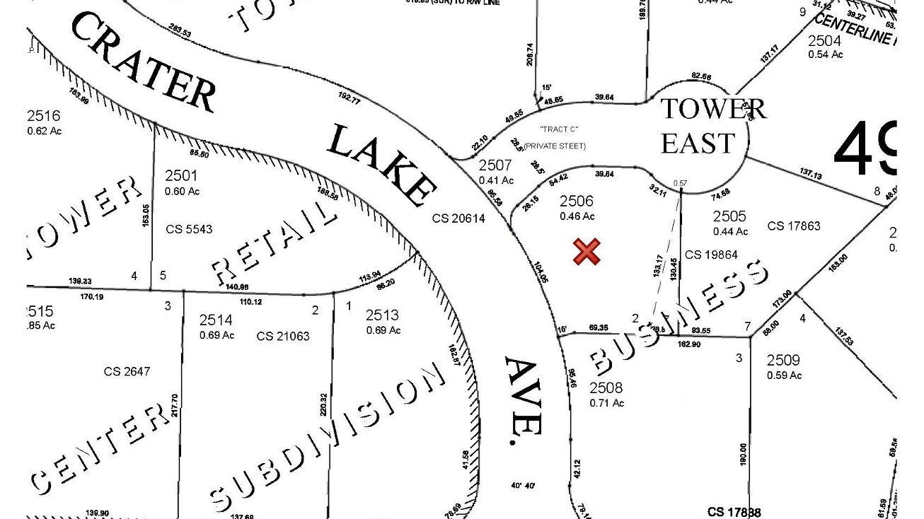 Pictures of Land property located at 2200 Tower E, Medford, OR 97504 for sales - image #1