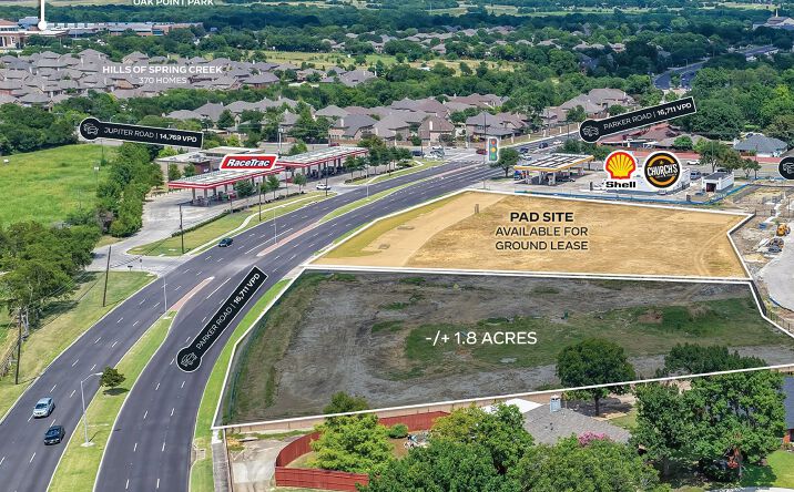 Pictures of Land property located at SWC of E Parker Rd & Jupiter Rd, Plano, TX 75074 for sales - image #1