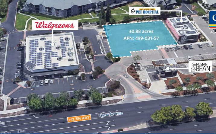 Pictures of Land property located at 1750 Shaw Ave, Clovis, CA 93611 for sales - image #1