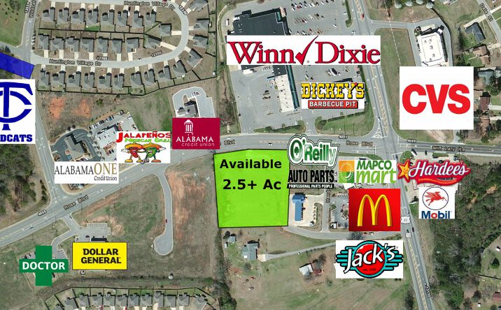 Pictures of Land property located at 12102 Hendrix Ave, Northport, AL 35475 for sales - image #1