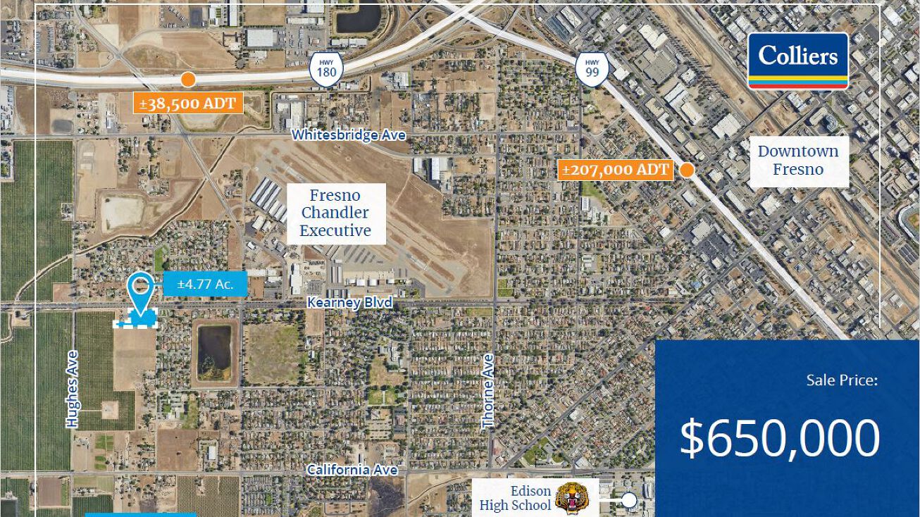 SWC Kearney Blvd. & Crystal Ave, Fresno, CA 93706