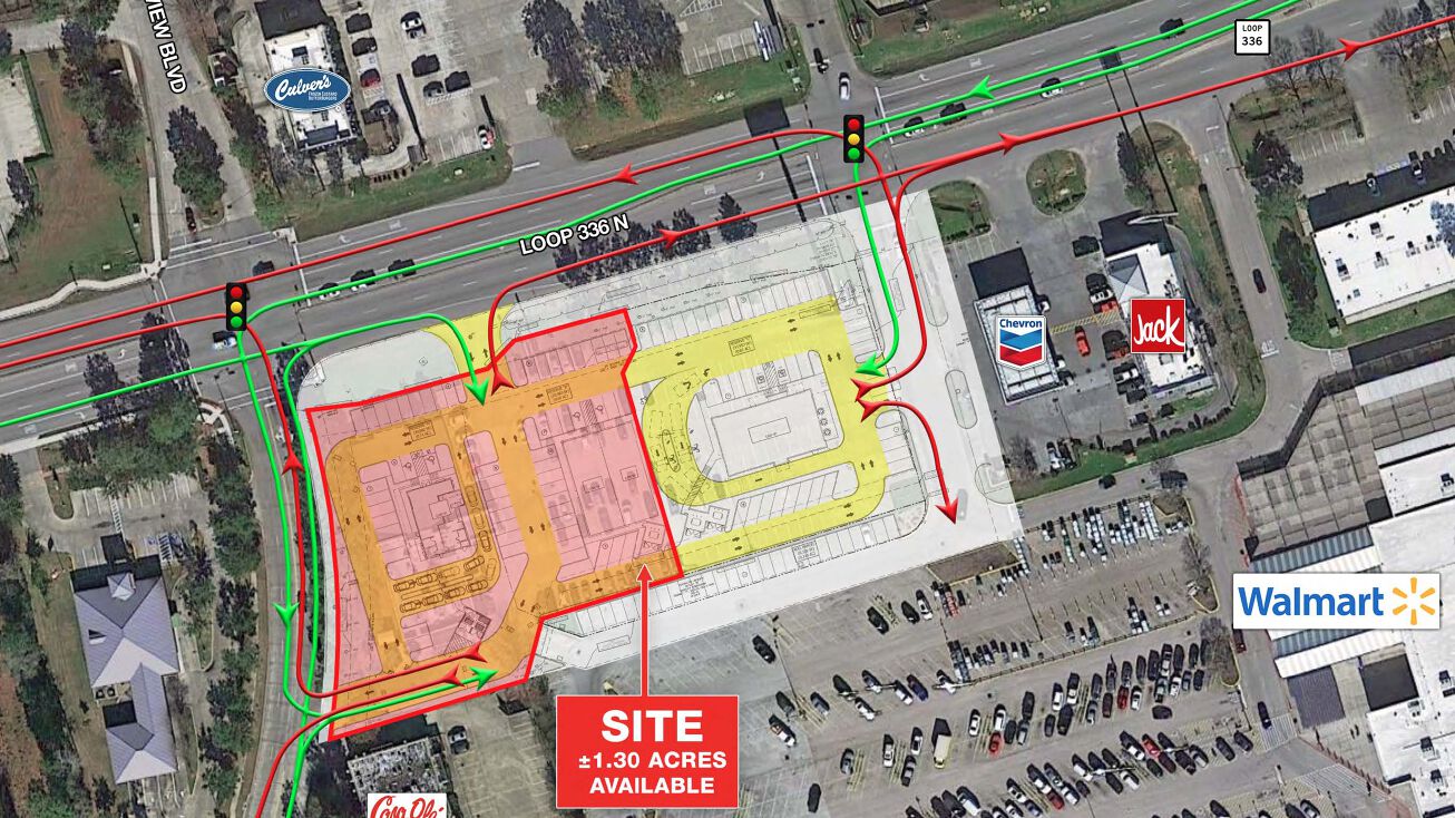1413 N Loop 336 W, Conroe, TX 77304 Land for Sale Swq I45 & N Loop