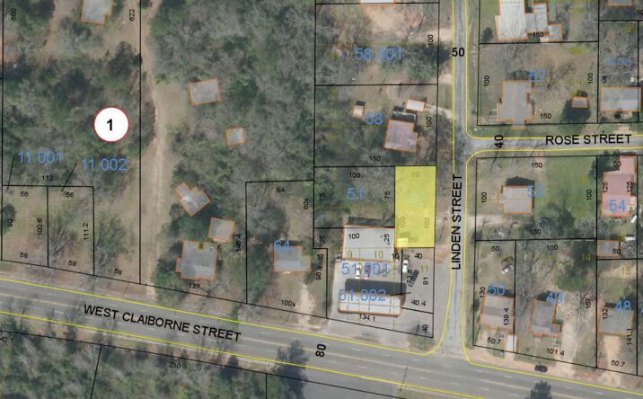 Pictures of Land property located at Linden St, Monroeville, AL 36460 for sales - image #1