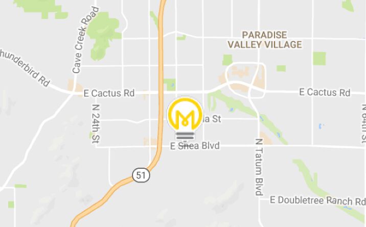 Pictures of Land property located at 3707 E Shea Blvd, Phoenix, AZ 85028 for comps - image #1