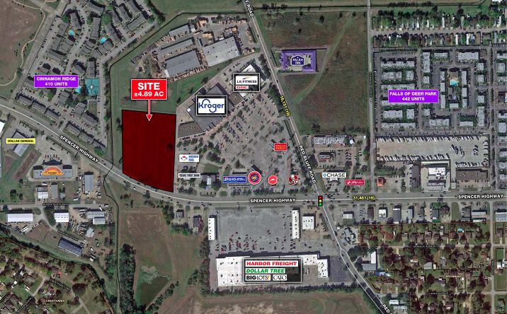 Pictures of Retail, Land property located at NWQ Spencer Highway & Red Bluff Rd, Pasadena, TX 77505 for sales - image #1
