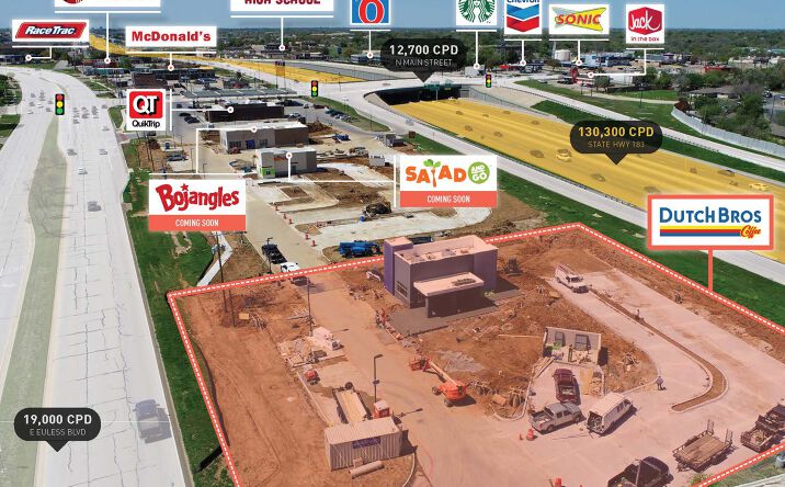 Pictures of Retail property located at State Highway 183 & N Main Street SEC, Euless, TX 76040 for comps - image #1