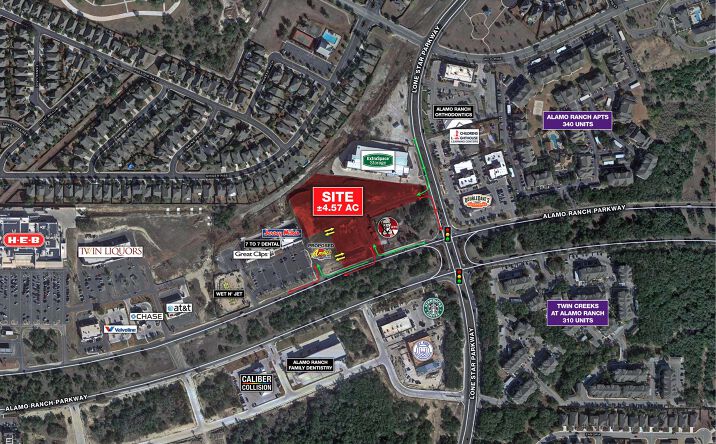 Pictures of Land property located at NWQ Alamo Ranch Pkwy & Lone Star Pkwy, San Antonio, TX 78253 for sales - image #1