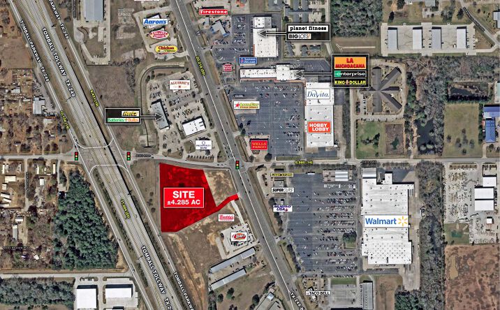 Pictures of Land property located at SWQ Business 249 & Alice Rd, Tomball, TX 77377 for sales - image #1