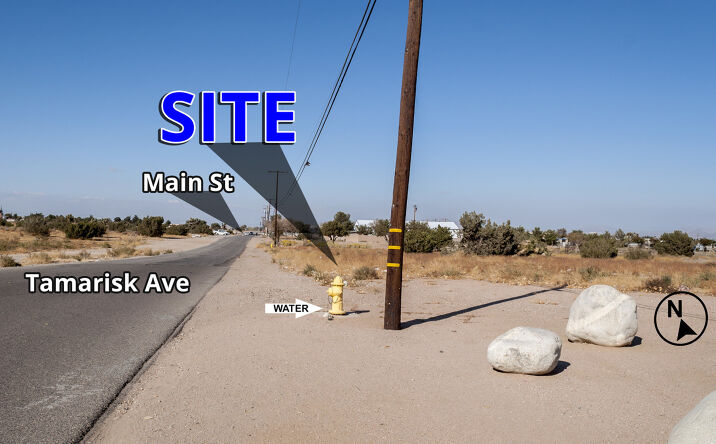Pictures of Land property located at Tamarisk, Hesperia, CA 92345 for sales - image #1
