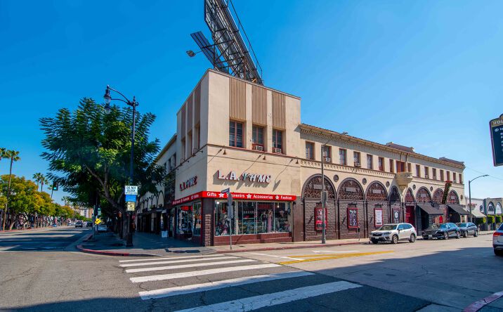 Pictures of Retail property located at 6646 Hollywood Blvd, Los Angeles, CA 90028 for sales - image #1
