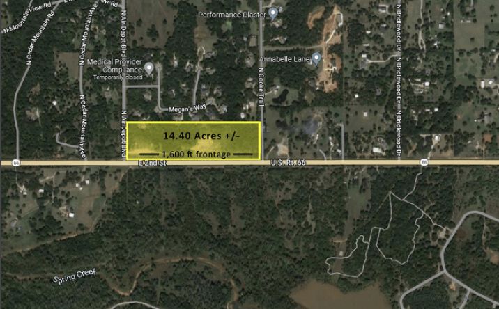 Pictures of Land property located at US Route 66 & N Air Depot Blvd, Edmond, OK 73034 for sales - image #1
