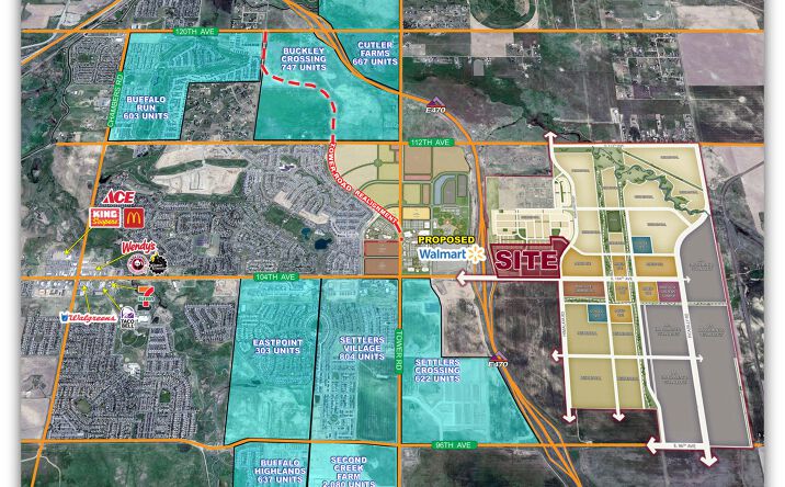 Pictures of Land property located at NEC 104th Avenue and E-470 - NEC, Commerce, CO 80022 for sales - image #1
