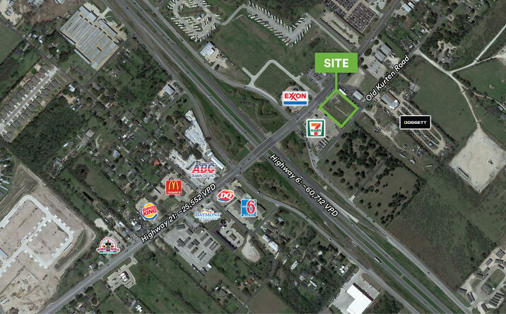 Pictures of Land property located at 3409 East State Highway 21, Bryan, TX 77808 for sales - image #1