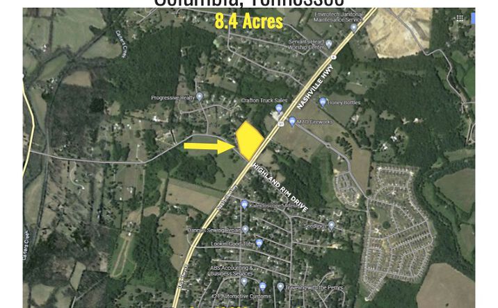 Pictures of Land property located at 2201 Nashville Hwy, Columbia, TN 38401 for sales - image #1