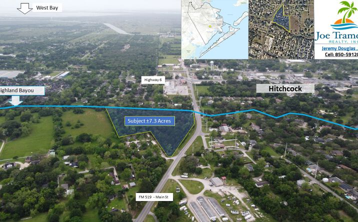 Pictures of Land property located at FM 519, Hitchcock, TX 77563 for sales - image #1
