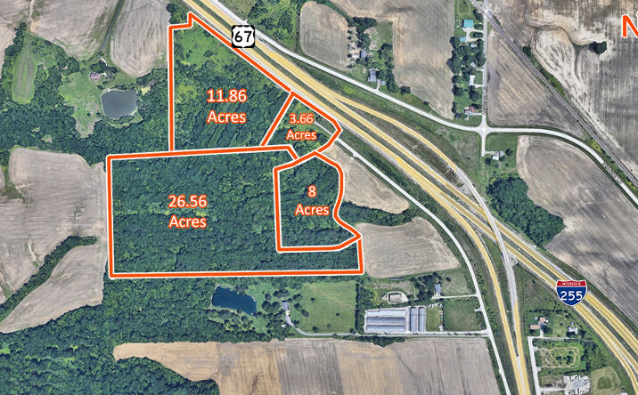 Pictures of Land property located at 7308 Godfrey Rd, Godfrey, IL 62035 for sales - image #1