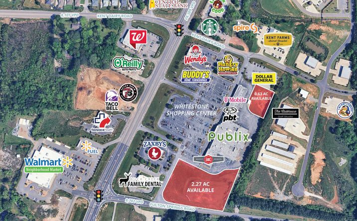 Pictures of Retail, Land property located at Fulton Springs Rd, Alabaster, AL 35007 for sales - image #1