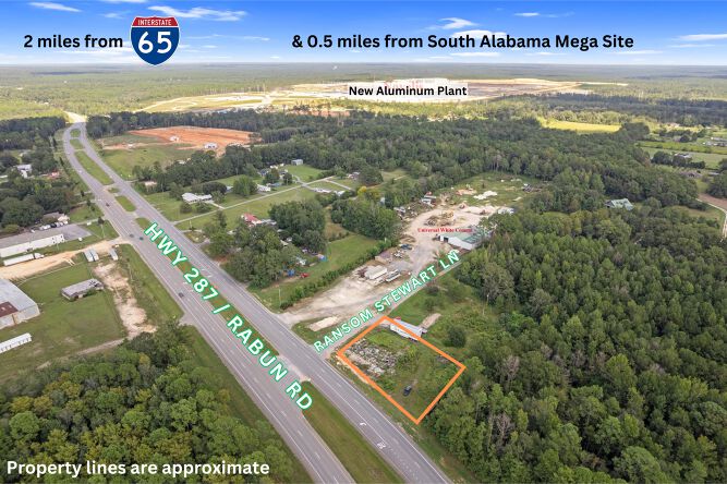 Pictures of Land property located at 48980 Rabun Rd, Bay Minette, AL 36507 for sales - image #1