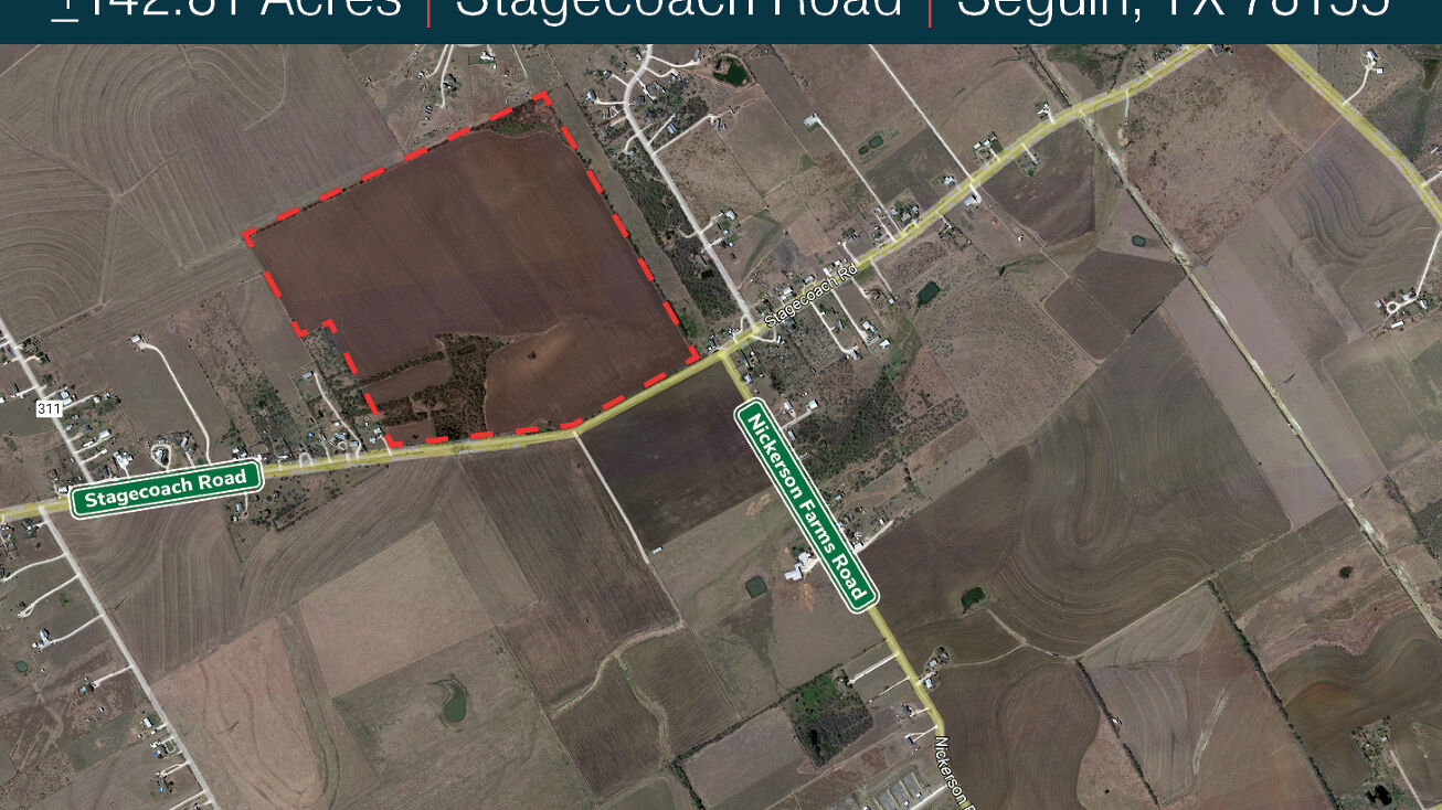 Stagecoach Rd, Seguin, TX 78155 Land for Sale ± 142.81 Acres