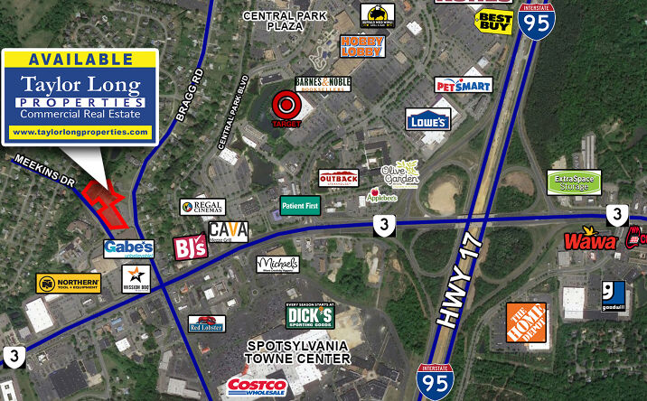 Pictures of Land property located at 0 Meekins Drive, Fredericksburg, VA 22407 for sales - image #1