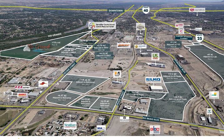 Pictures of Land property located at I-25 and Rio Bravo, Albuquerque, NM 87105 for sales - image #1