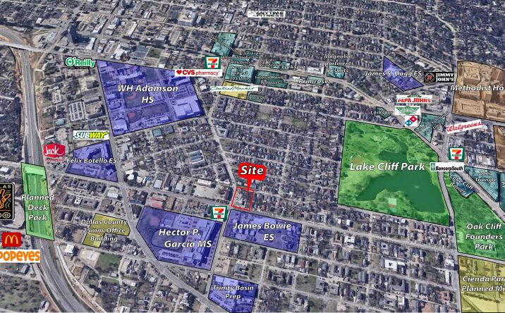 Pictures of Land property located at 309 N Marsalis Ave, Dallas, TX 75203 for sales - image #1