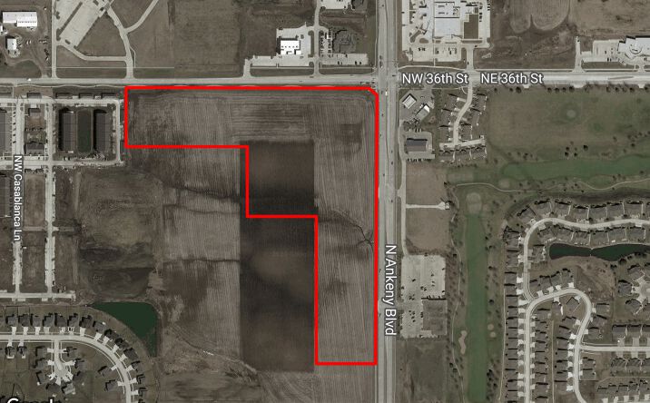 Pictures of Land property located at N Ankeny Blvd & NW 36th St, Ankeny, IA 50023 for sales - image #1
