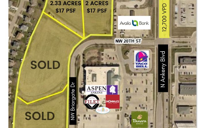 Pictures of Land property located at N Ankeny Blvd & NW 18th St, Ankeny, IA 50023 for sales - image #1