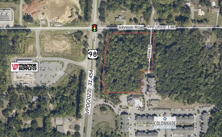 Pictures of Land property located at Johnson Rd, Daphne, AL 36526 for sales - image #1