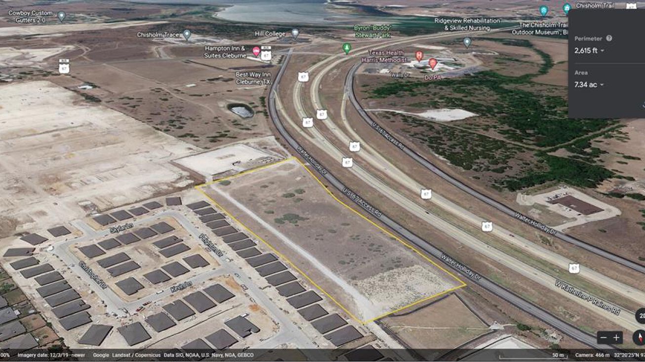 TBA W Henderson Street, Cleburne, TX 76033 Land for Sale TBA W