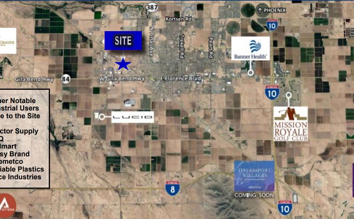 Pictures of Land property located at 1398 N Thornton Rd, Casa Grande, AZ 85122 for sales - image #1