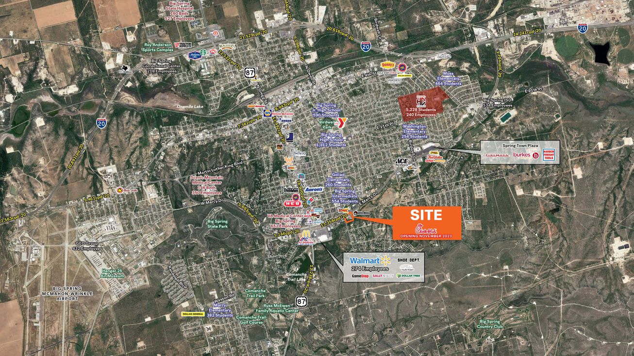 SEQ Marcy Drive & Goliad Street, Big Spring, TX 79720