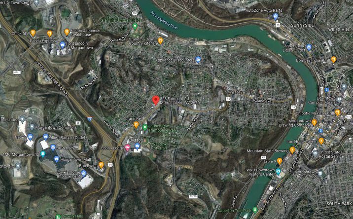 Pictures of Retail property located at 828 Fairmont Rd, Morgantown, WV 26501 for sales - image #1