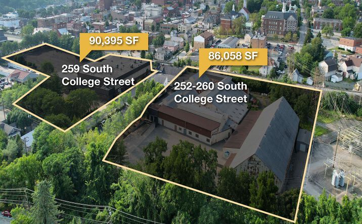 Pictures of Industrial property located at 252 South College St, Washington, PA 15301, 260 South College St, Washington, PA 15301, 259 South College St, Washington, PA 15301 for sales - image #1