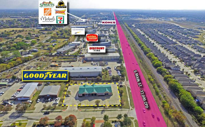 Pictures of Retail property located at 1661 S Main Street, Keller, TX 76248 for comps - image #1