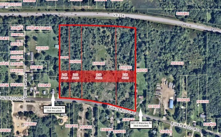 Pictures of Land property located at 3553 E Waterloo Rd, Akron, OH 44312 for sales - image #1