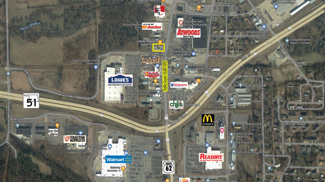 1716 S Muskogee Ave, Tahlequah, OK 74464 Land for Sale 1716 S