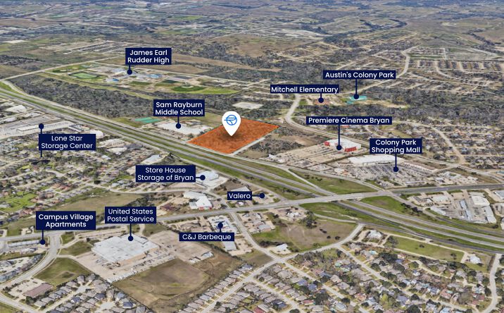 Pictures of Land property located at N Earl Rudder Fwy, Bryan, TX 77808 for sales - image #1