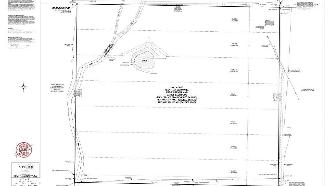 0 CR527, Anderson, AL 35610 Land for Sale Anderson Creek 10 Acres