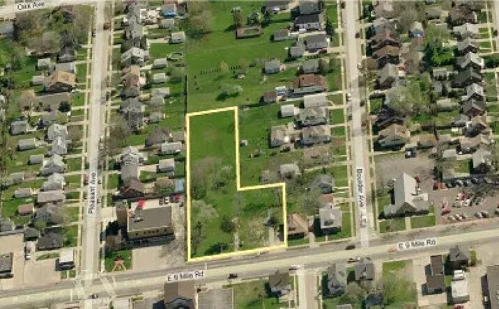 Pictures of Land property located at 16330 E 9 Mile Rd, Eastpointe, MI 48021 for sales - image #1