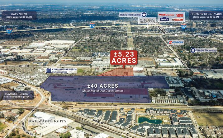 Pictures of Mixed Use property located at 3233 W 11th St, Houston, TX 77008 for sales - image #1